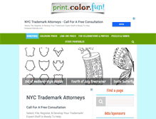 Tablet Screenshot of printcolorfun.com